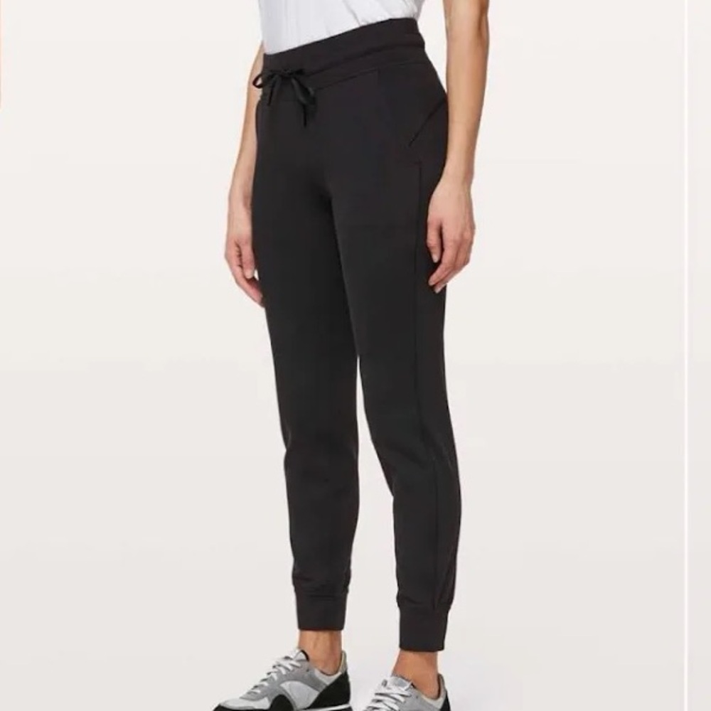 lululemon athletica Black Track Joggers